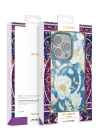 BFS  iPhone 15 Flower Series Magsafe Kapak - Mavi