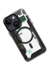 BFS  iPhone 15 Future Armor Magsafe Kapak - Black Samurai