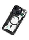 BFS  iPhone 15 Future Armor Magsafe Kapak - Black Samurai