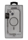 BFS  iPhone 15 Hilton Magsafe Kapak - Titan Gri
