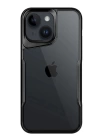 BFS  iPhone 15 Kılıf Boyi Silikon Kapak - Siyah