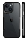 BFS  iPhone 15 Kılıf Boyi Silikon Kapak - Siyah