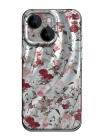 BFS  iPhone 15 Kılıf Crew Desenli Kapak - Çiçek