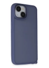 BFS  iPhone 15 Kılıf Elegant Kapak - Açık Mavi