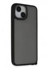 BFS iPhone 15 Kılıf Elegant Kapak - Siyah