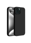 BFS  iPhone 15 Kılıf First Silikon - Siyah