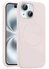 BFS iPhone 15 Kılıf Jully Magsafe Kapak - Pembe