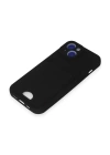 BFS  iPhone 15 Kılıf Kelvin Kartvizitli Silikon - Siyah