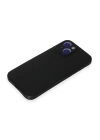 BFS  iPhone 15 Kılıf Loop Deri Silikon - Siyah
