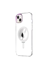 BFS  iPhone 15 Kılıf  Magneticsafe Standlı Kapak - Şeffaf