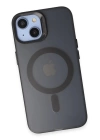 BFS  iPhone 15 Kılıf Mateks Magsafe Kapak - Siyah