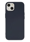 BFS  iPhone 15 Kılıf Nano içi Kadife Silikon - Lacivert
