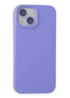 BFS  iPhone 15 Kılıf Nano içi Kadife Silikon - Lila