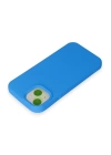BFS  iPhone 15 Kılıf Nano içi Kadife Silikon - Mavi