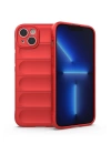 BFS  iPhone 15 Kılıf Optimum Silikon - Kırmızı