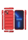 BFS  iPhone 15 Kılıf Optimum Silikon - Kırmızı