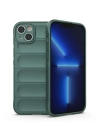 BFS  iPhone 15 Kılıf Optimum Silikon - Koyu Yeşil