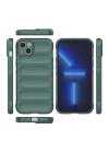 BFS  iPhone 15 Kılıf Optimum Silikon - Koyu Yeşil