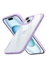 BFS  iPhone 15 Kılıf Power Silikon - Lila
