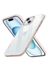 BFS  iPhone 15 Kılıf Power Silikon - Rose