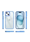 BFS  iPhone 15 Kılıf Power Silikon - Sierra Blue