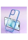 BFS  iPhone 15 Kılıf Power Silikon - Sierra Blue