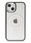 BFS  iPhone 15 Kılıf Room Magneticsafe Silikon - Köknar Yeşili