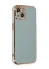 BFS  iPhone 15 Kılıf Volet Silikon - Açık Yeşil