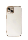 BFS  iPhone 15 Kılıf Volet Silikon - Beyaz