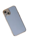 BFS  iPhone 15 Kılıf Volet Silikon - Mavi
