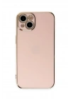 BFS  iPhone 15 Kılıf Volet Silikon - Pembe
