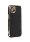 BFS  iPhone 15 Kılıf Volet Silikon - Siyah