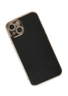 BFS  iPhone 15 Kılıf Volet Silikon - Siyah