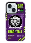 BFS  iPhone 15 Parallel Space Time Magsafe Kapak - Heart of Atom