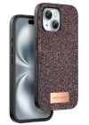 BFS  iPhone 15 Plus Bright Simli Kapak - Derin Mor