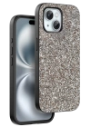 BFS  iPhone 15 Plus Bright Simli Kapak - Gold