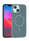 BFS  iPhone 15 Plus Broş Magsafe Kapak - Turkuaz