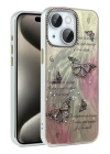 BFS iPhone 15 Plus Kılıf Blade Aynalı Desenli Kapak - Desen 6