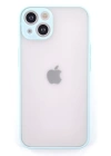 BFS  iPhone 15 Plus Kılıf Montreal Silikon Kapak - Turkuaz