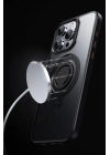 BFS  iPhone 15 Pro Avatar 360 Dönen Magsafe Kapak - Siyah