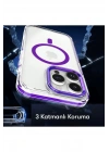 BFS  iPhone 15 Pro Bella Magsafe Kapak - Gri