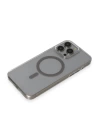 BFS  iPhone 15 Pro Bubble Magsafe Kapak - Titan Gri