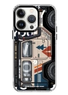 BFS  iPhone 15 Pro Cross Country Travel Magsafe Kapak - Jungle