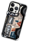 BFS  iPhone 15 Pro Cross Country Travel Magsafe Kapak - Jungle