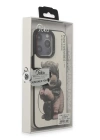 BFS  iPhone 15 Pro Fun Magsafe Kapak - Natural Grey-2