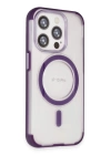 BFS  iPhone 15 Pro Hilton Magsafe Kapak - Derin Mor