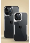 BFS  iPhone 15 Pro Kılıf Boyi Silikon Kapak - Siyah