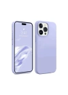 BFS  iPhone 15 Pro Kılıf First Silikon - Lila