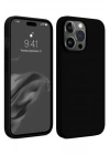 BFS  iPhone 15 Pro Kılıf First Silikon - Siyah