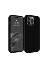BFS  iPhone 15 Pro Kılıf First Silikon - Siyah